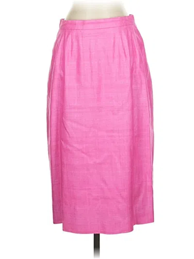 Pre-owned Doncaster Collection Casual Skirt In Pink