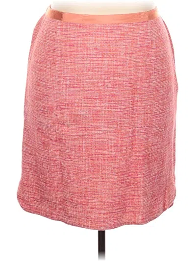 Pre-owned Doncaster Collection Casual Skirt In Pink