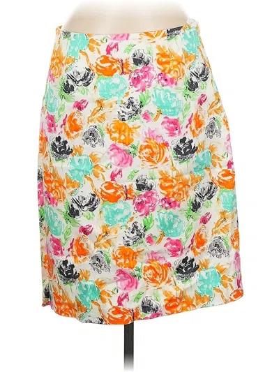 Pre-owned Doncaster Collection Casual Skirt In White