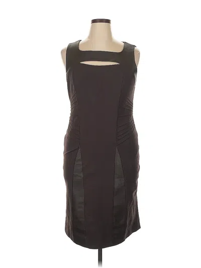 Pre-owned Doncaster Collection Cocktail Dress In Brown
