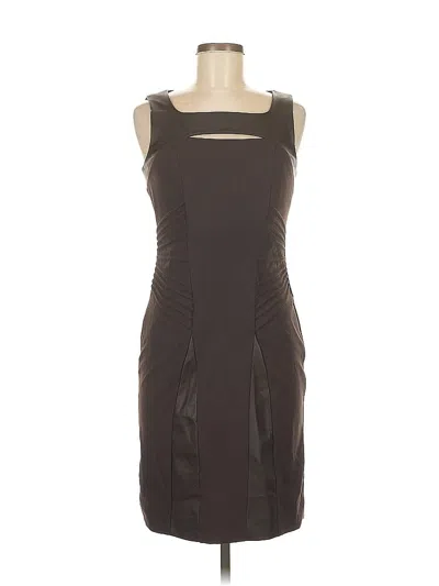 Pre-owned Doncaster Collection Cocktail Dress In Brown