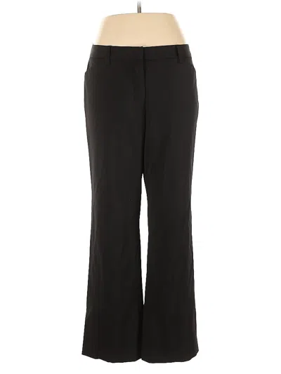 Pre-owned Doncaster Collection Dress Pants In Black