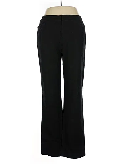 Pre-owned Doncaster Collection Dress Pants In Black