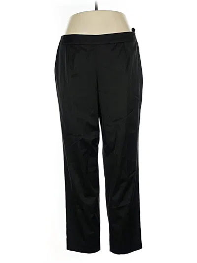 Pre-owned Doncaster Collection Dress Pants In Black