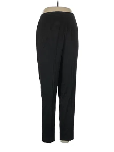 Pre-owned Doncaster Collection Dress Pants In Black