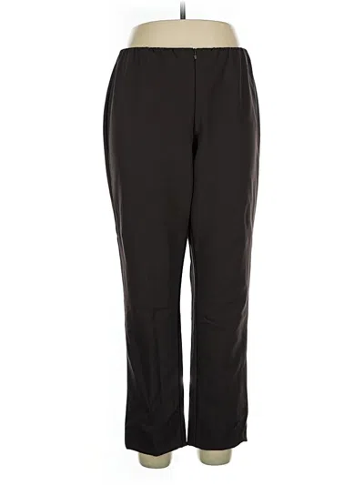 Pre-owned Doncaster Collection Dress Pants In Black