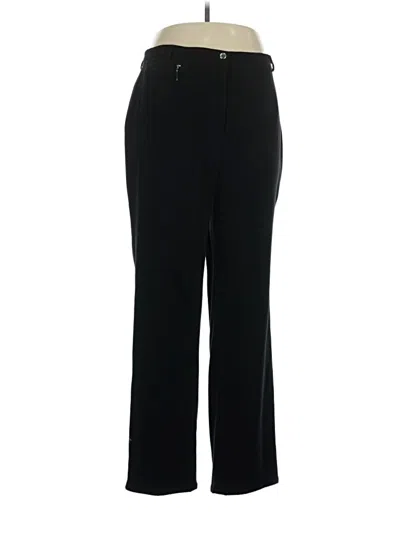 Pre-owned Doncaster Collection Dress Pants In Black