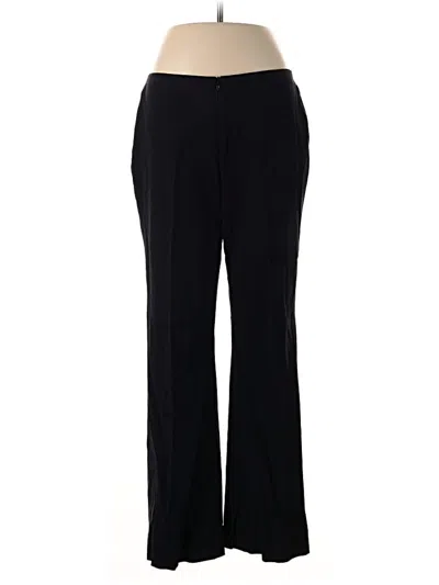 Pre-owned Doncaster Collection Dress Pants In Black