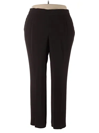 Pre-owned Doncaster Collection Dress Pants In Brown