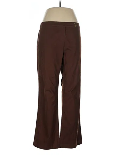 Pre-owned Doncaster Collection Dress Pants In Brown