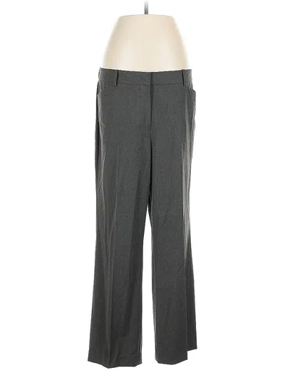 Pre-owned Doncaster Collection Dress Pants In Gray