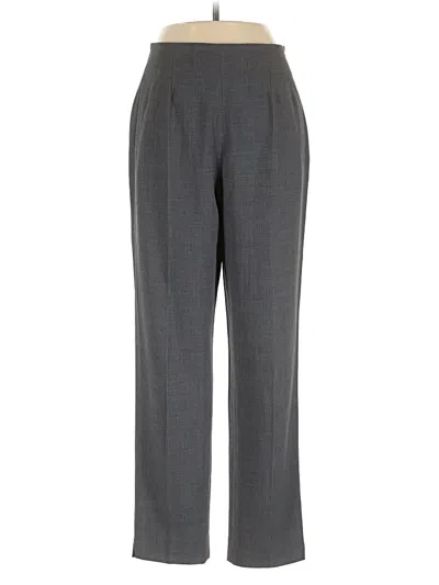 Pre-owned Doncaster Collection Dress Pants In Gray