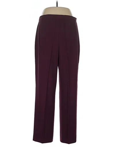 Pre-owned Doncaster Collection Dress Pants In Purple