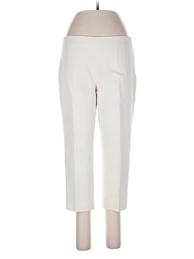 Pre-owned Doncaster Collection Dress Pants In White