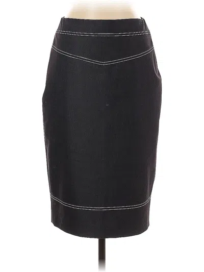 Pre-owned Doncaster Collection Formal Skirt In Black