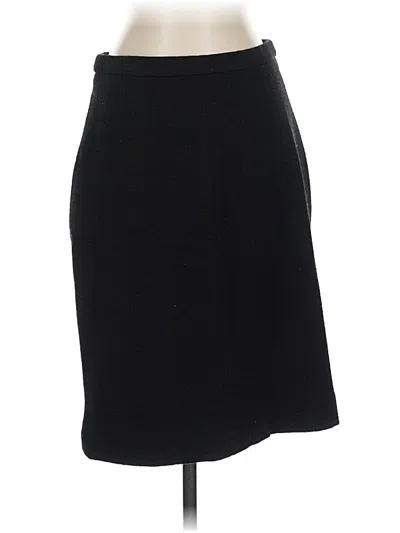 Pre-owned Doncaster Collection Formal Skirt In Black