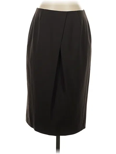 Pre-owned Doncaster Collection Formal Skirt In Black