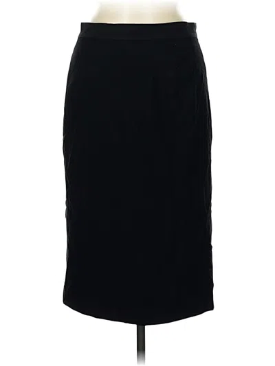 Pre-owned Doncaster Collection Formal Skirt In Black