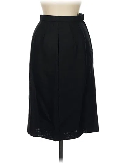 Pre-owned Doncaster Collection Formal Skirt In Black