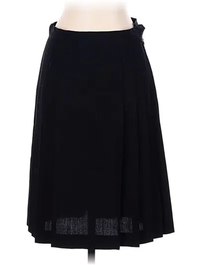 Pre-owned Doncaster Collection Formal Skirt In Black