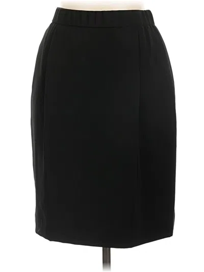 Pre-owned Doncaster Collection Formal Skirt In Black