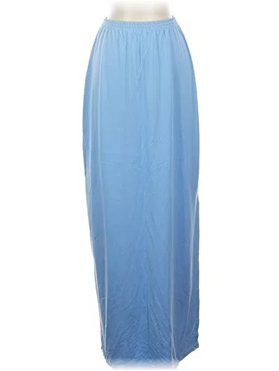 Pre-owned Doncaster Collection Formal Skirt In Blue