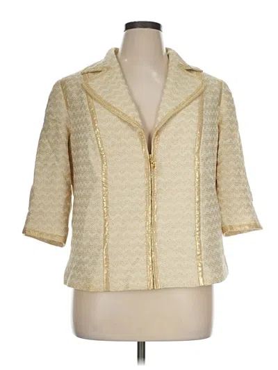 Pre-owned Doncaster Collection Jacket In Gold