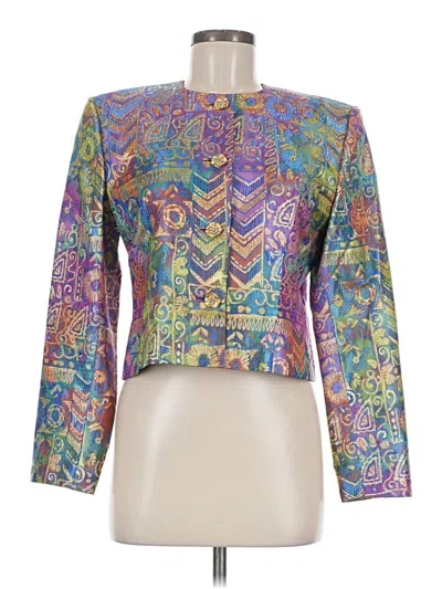 Pre-owned Doncaster Collection Jacket In Purple