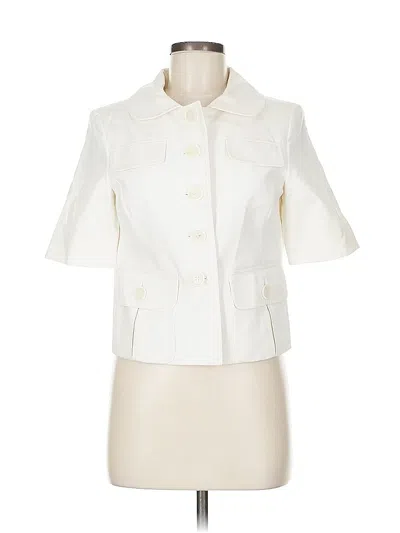 Pre-owned Doncaster Collection Jacket In White