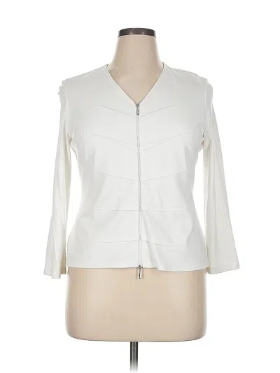 Pre-owned Doncaster Collection Jacket In White