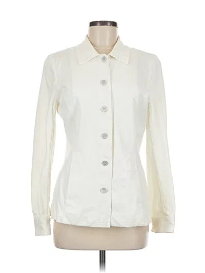 Pre-owned Doncaster Collection Jacket In White