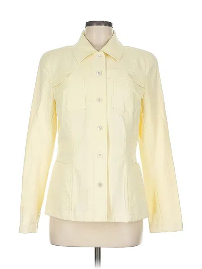 Pre-owned Doncaster Collection Jacket In Yellow