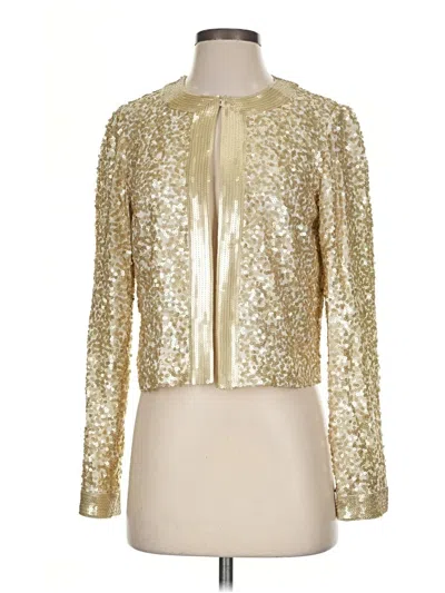 Doncaster Collection Long Sleeve Blouse In Gold