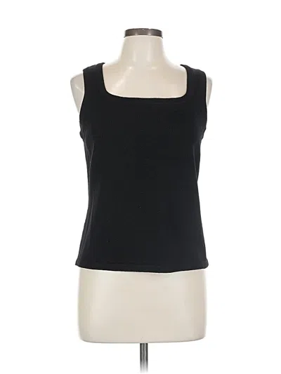 Pre-owned Doncaster Collection Pullover Sweater In Black