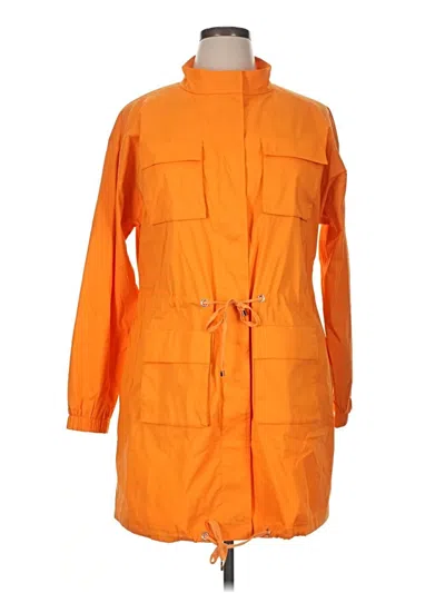 Pre-owned Doncaster Collection Raincoat In Orange