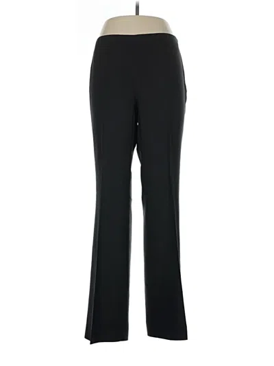 Pre-owned Doncaster Collection Silk Pants In Black