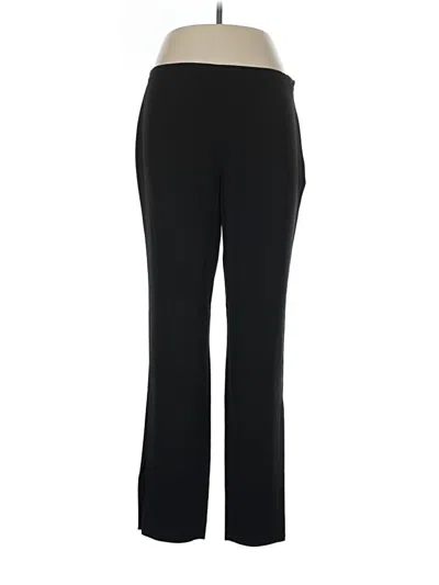 Pre-owned Doncaster Collection Silk Pants In Black