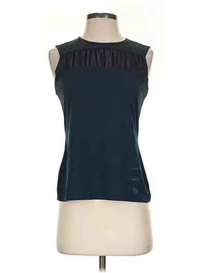 Pre-owned Doncaster Collection Sleeveless T-shirt In Blue