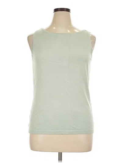 Pre-owned Doncaster Collection Sweater Vest In Green