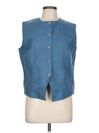 Pre-owned Doncaster Collection Vest In Blue