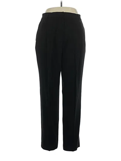 Pre-owned Doncaster Collection Wool Pants In Black