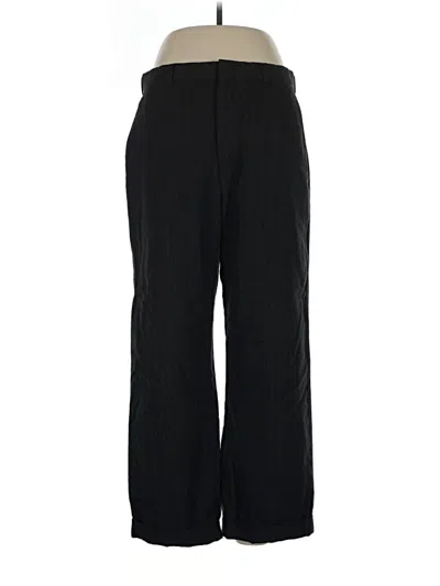 Pre-owned Doncaster Collection Wool Pants In Black