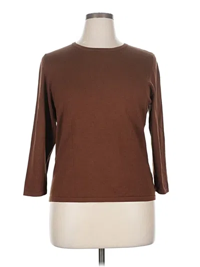 Pre-owned Doncaster Sport Cardigan Sweater In Brown