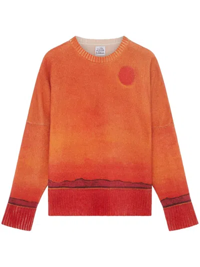 Donde Esteban Baru Sweater In Orange