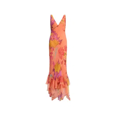 Donde Esteban Cormu Dress In Animal Print
