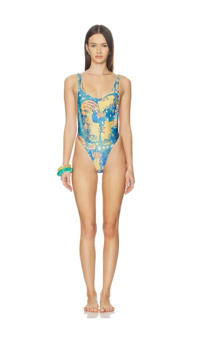 Donde Esteban El Beso Swimsuit In Multi