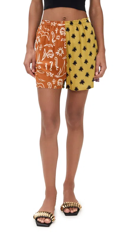 Donde Esteban Estrellitas Mini Shorts Multi