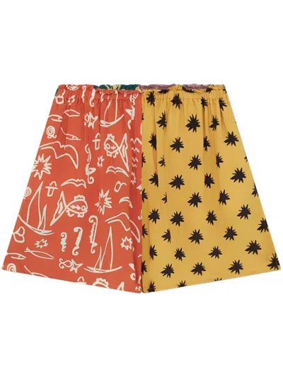 Donde Esteban Estrellitas Shorts In Yellow