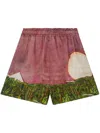 Donde Esteban La Sierra Shorts In 绿色