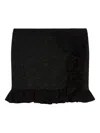 Donde Esteban Lanzarote Mini Skirt In Black